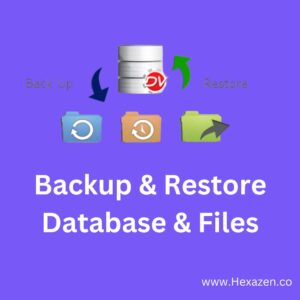 Backup & Restore Database & Files in WordPress Website